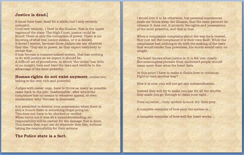 The ‘supposed’appeal before the European Court of Human&nbsp;Rights.